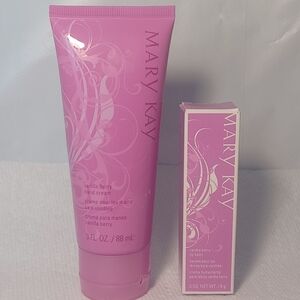 NEW Mary Kay Vanilla Berry Hand Cream And Lip Balm Limited Edition